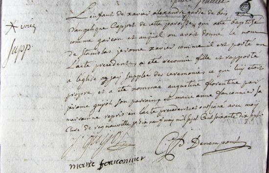 Rectificatif du 19 mai 1777