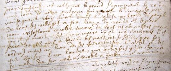 Registre paroissial de Sains-lès-Marquion, 1708
